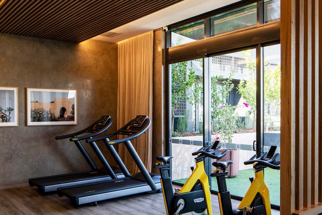 Cardell Custom Gym Window Curtains
